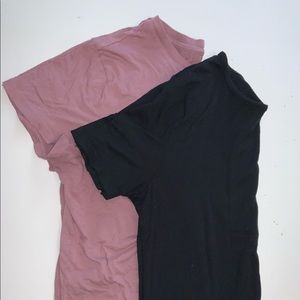 Blush & Black shirts